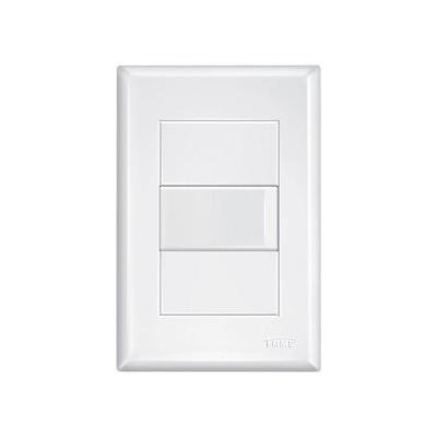 Interruptor Simples Fame Evidence Com Placa 4x2 Branco