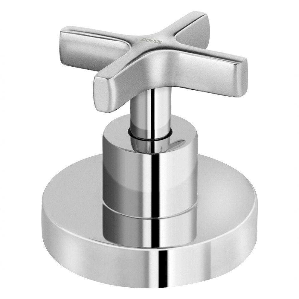 Acabamento Para Registro Docol Invicta 723306 Para Base Deca 1-2", 3-4" E 1" Cromado - 2