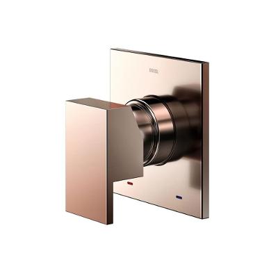 Acabamento Monocomando Para Chuveiro E Ducha Higiênica Docol New Edge 926030 1-2" Cobre Polido