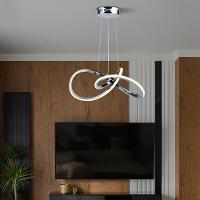 Lustre Pendente Taschibra Design Tóquio 30w Led 45cm Luz Quente 3000k Bivolt Cromado - 2