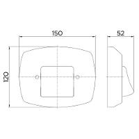 Acabamento Para Válvula De Descarga Docol Clássica 1500006 Cromado - 3