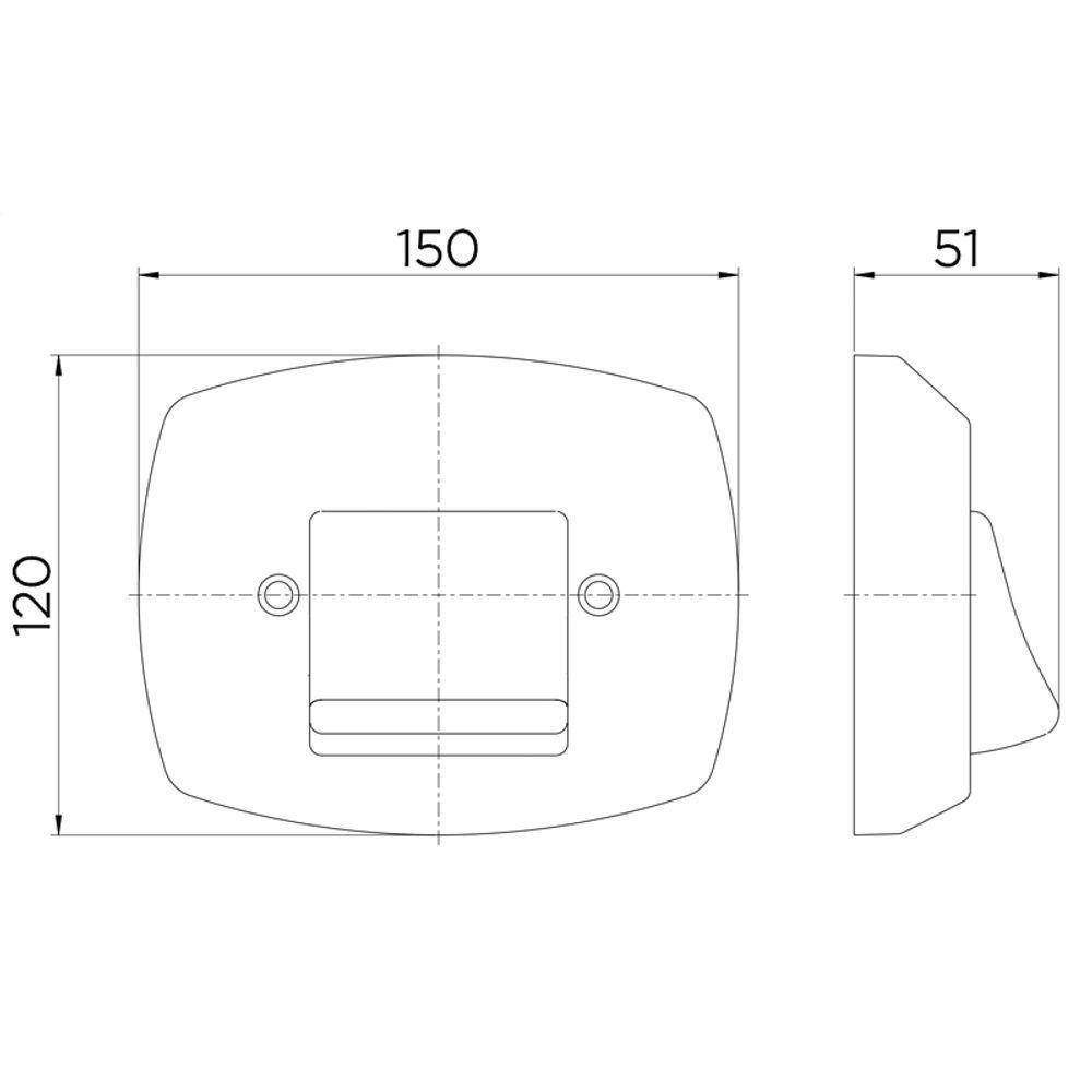 Acabamento Para Válvula De Descarga Docol Especial 1500121 Gelo Polar - 2