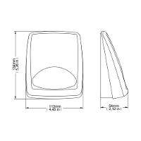 Acabamento Para Válvula De Descarga Docol Luxus 1500506 Cromado - 2