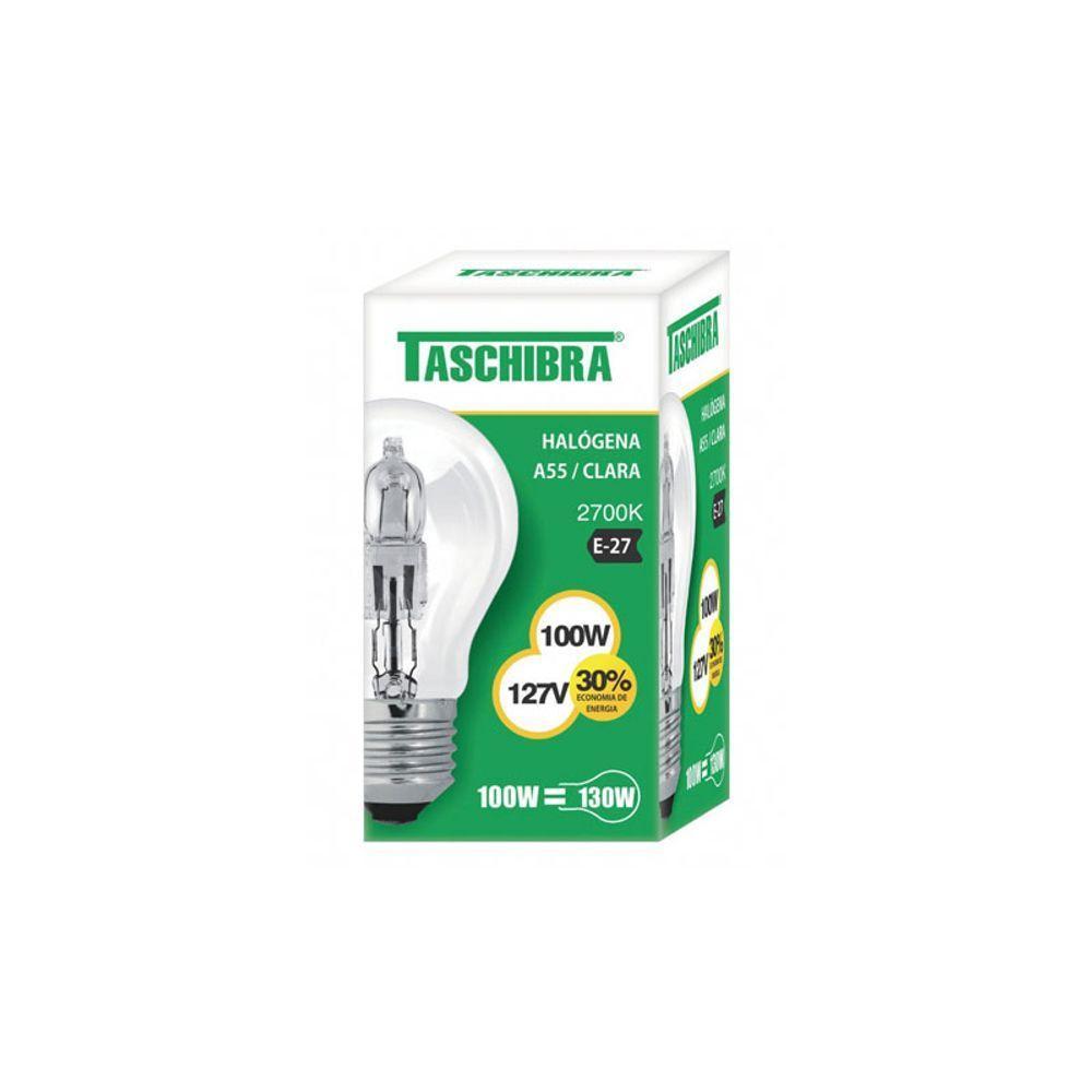 Lâmpada Halógena Taschibra A55 100w E27 2700k Luz Amarela 127v - 3
