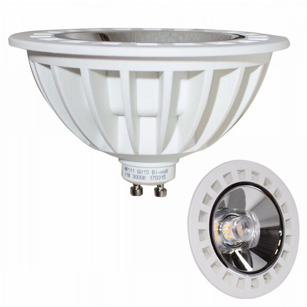 Lâmpada Luminária Led Cob Ar111 11w Branco Frio Classe A - 5