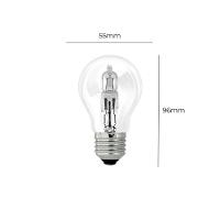 Lâmpada Halógena Taschibra A55 42w E27 2700k Luz Amarela 220v - 3