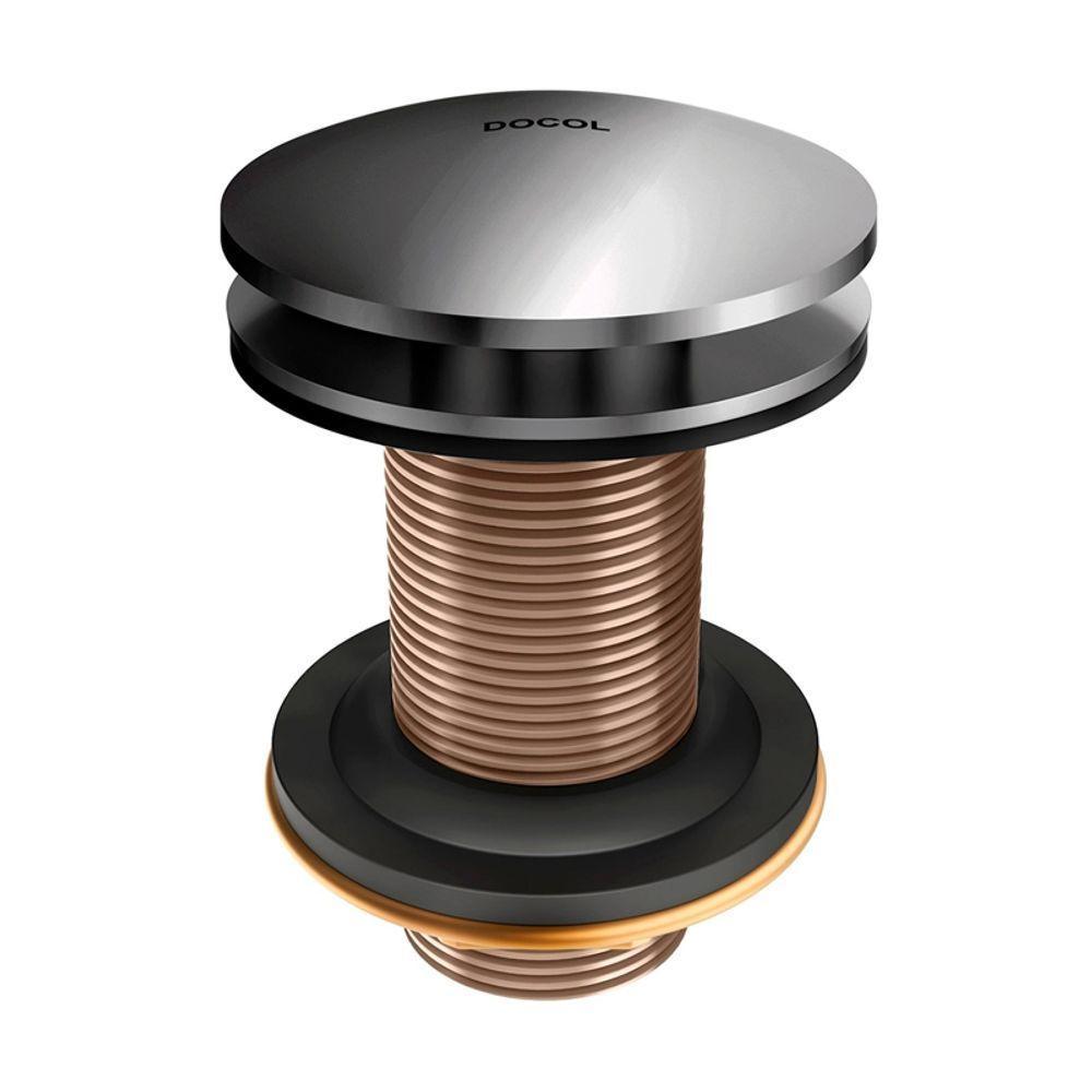 Válvula Para Lavatório Docol Click Clack 922448 Grafite Polido - 3