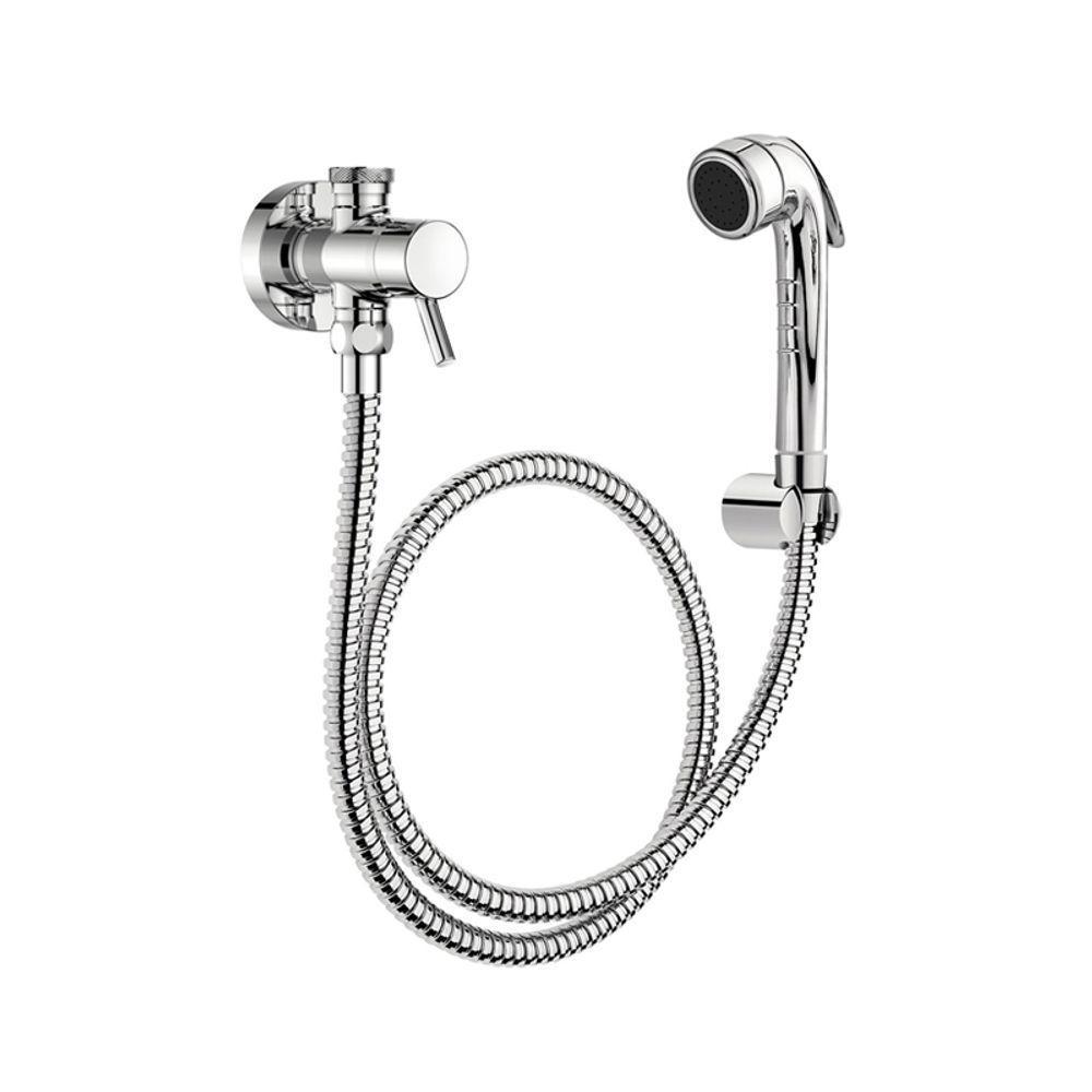 Ducha Higiênica Docol Nova Lóggica 1137906 Com Registro E Derivação Cromada - 1