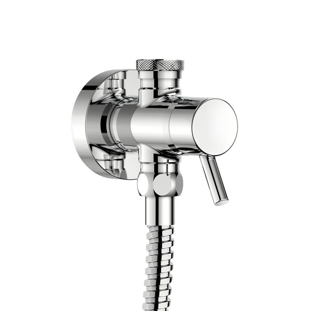 Ducha Higiênica Docol Nova Lóggica 1137906 Com Registro E Derivação Cromada - 2