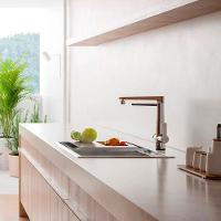 Torneira Misturador Monocomando Nova Docol Vitalis 1579606 Com Filtro De Bancada Cromada