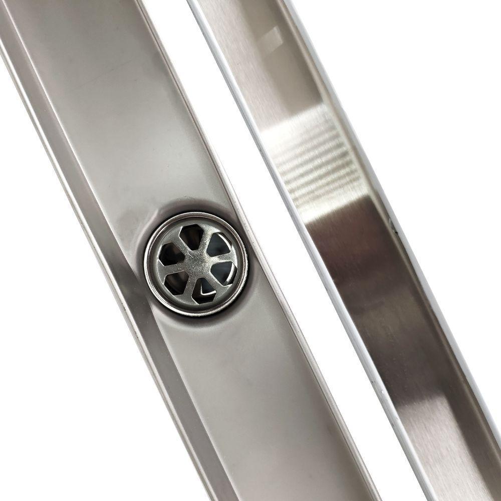 Ralo Oculto Duplo Linear 50cm Inox - 6