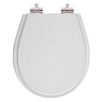 Tampa de Privada Poliéster Soft Cinza Claro Louça Eternit - 1