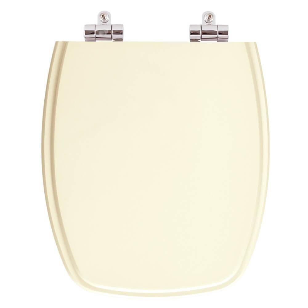 Tampa Vaso Sanitário Com Amortecedor Marfim Para Bacia Fiori - 1