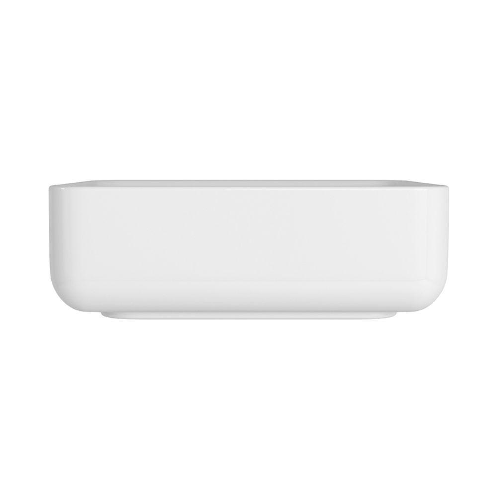 Cuba De Apoio Deca Slim 40x40 L.11040.m.17 Quadrada Com Mesa Branca - 2