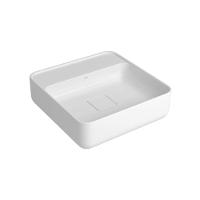 Cuba De Apoio Deca Slim 40x40 L.11040.m.17 Quadrada Com Mesa Branca - 1