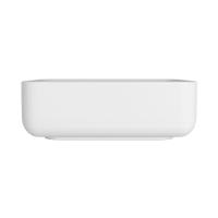 Cuba De Apoio Deca Slim 40x40 L.11040.m.17 Quadrada Com Mesa Branca - 2