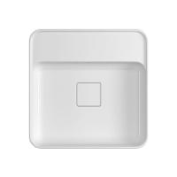 Cuba De Apoio Deca Slim 40x40 L.11040.m.17 Quadrada Com Mesa Branca - 3