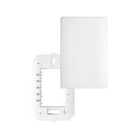 Placa Cega Com Suporte Fame Habitat 4x2 Branco - 1
