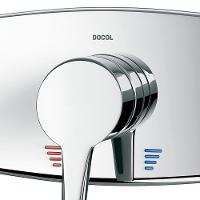 Acabamento Monocomando Para Ducha Higiênica Docol Nexus 503106 1-2" Cromado - 2