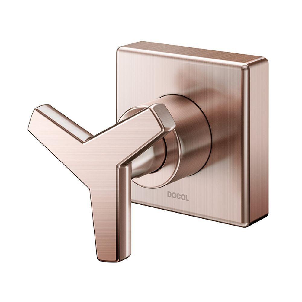 Acabamento Para Registro Docol City 877169 Docolbase 1-2", 3-4" E 1" Cobre Escovado - 2