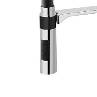 Torneira Misturador Monocomando Docol Doc 695757 De Bancada Cromada-preta - 2