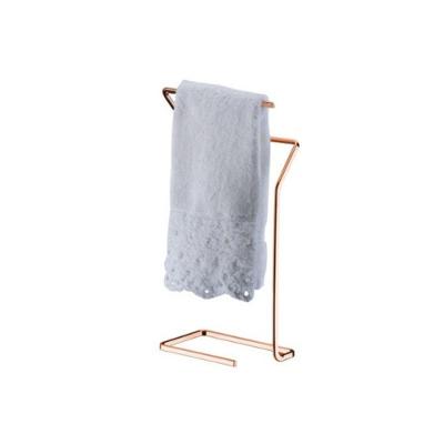 Toalheiro De Bancada Em Aço Carbono Superiore Future Rose Gold