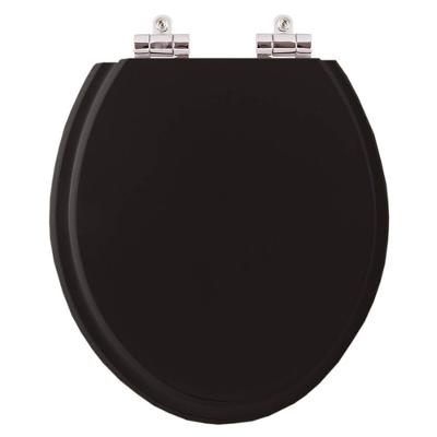 Tampa Vaso Sanitário Com Amortecedor Preto Para Bacia Fiori