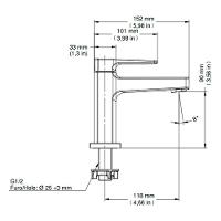 Torneira Docol Lift 871906 De Bancada Cromada - 3