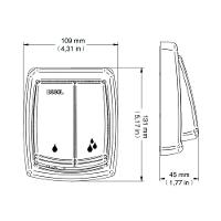 Acabamento Para Válvula De Descarga Docol Salvágua Box 566806 Cromado - 2