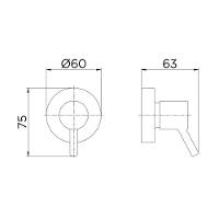 Acabamento Para Registro Docol Lóggica 494106 Docolbase 1-2", 3-4" E 1" Cromado - 2