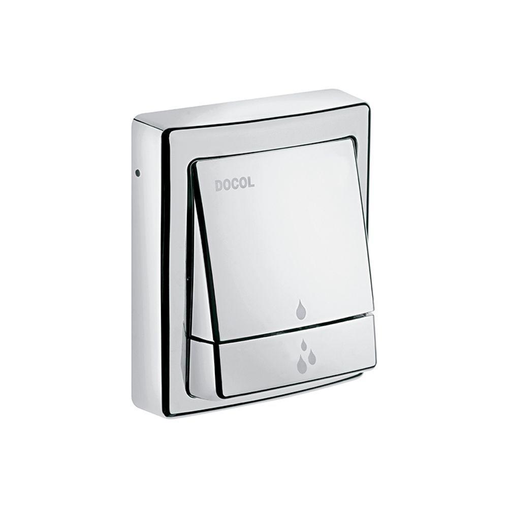 Acabamento Para Válvula De Descarga Docol Square Salvágua 449506 Cromado - 1