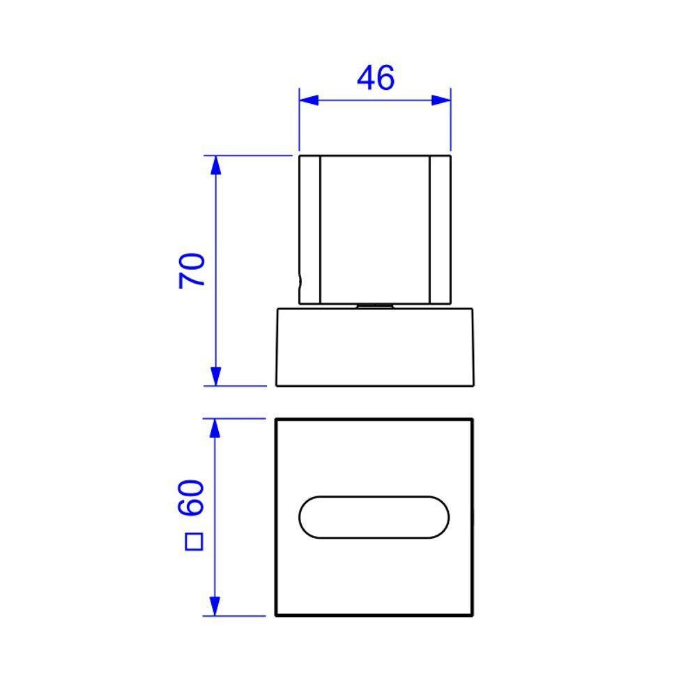Acabamento Para Registro De Gaveta Deca Polo 4900.c33.pq 1-2", 3-4" E 1" Cromado - 2