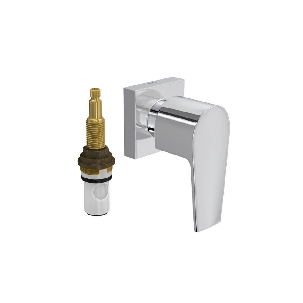 Acabamento Para Registro De Pressão Deca Level 4916.c26.pq 1-2" E 3-4" Cromado - 1