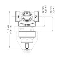 Base Monocomando Para Chuveiro Ou Banheira Docol 658200 3-4" Bruto - 4
