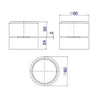 Acabamento Para Registro De Gaveta Deca You 4900.bl104.pq.mt Redondo 1-2", 3-4" E 1" Black Matte - 2