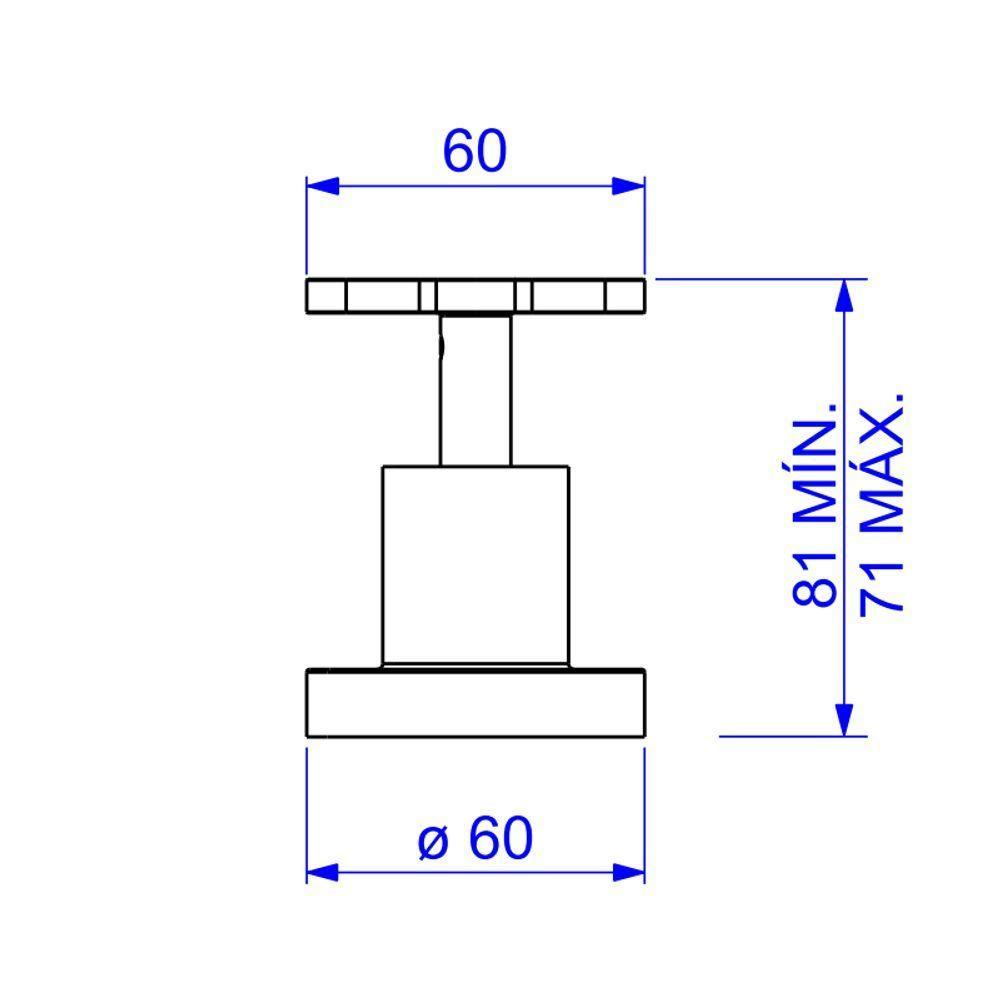 Acabamento Para Registro De Gaveta Deca Disco 4900.c.dsc.pq 1-2", 3-4" E 1" Cromado - 2