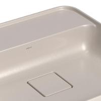 Cuba De Semiencaixe Deca Slim 40x40 L.61040.m.26 Quadrada Com Mesa Barbante