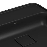 Cuba De Semiencaixe Deca Slim 40x40 L.61040.m.94 Quadrada Com Mesa ébano Fosco - 3