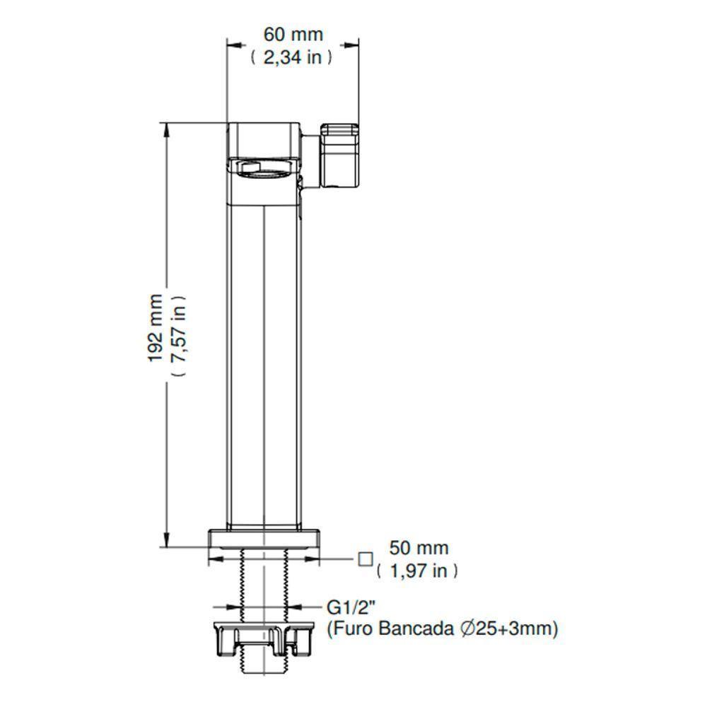 Torneira Docol Stillo 820206 De Bancada Cromada - 5