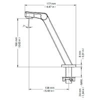 Torneira Docol Stillo 820206 De Bancada Cromada - 2