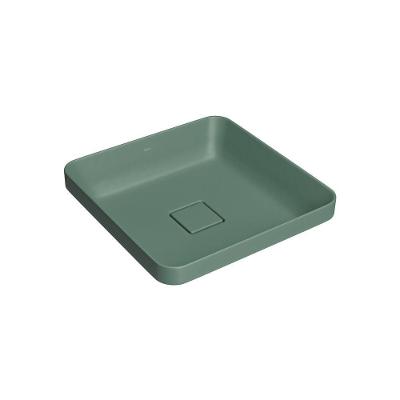 Cuba De Sobrepor Deca Slim 40x40 L.21040.49 Quadrada Sálvia
