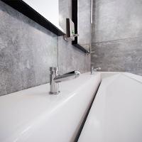 Torneira Plástica Com Fechamento Automático Blukit De Bancada Cromada - 4