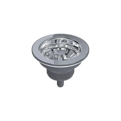 Válvula Para Pia De Cozinha Americana Blukit 101647 Aço Inox