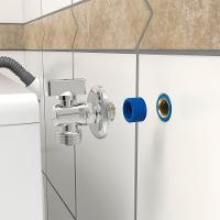 Torneira Para Máquina De Lavar Blukit Cromada - 5