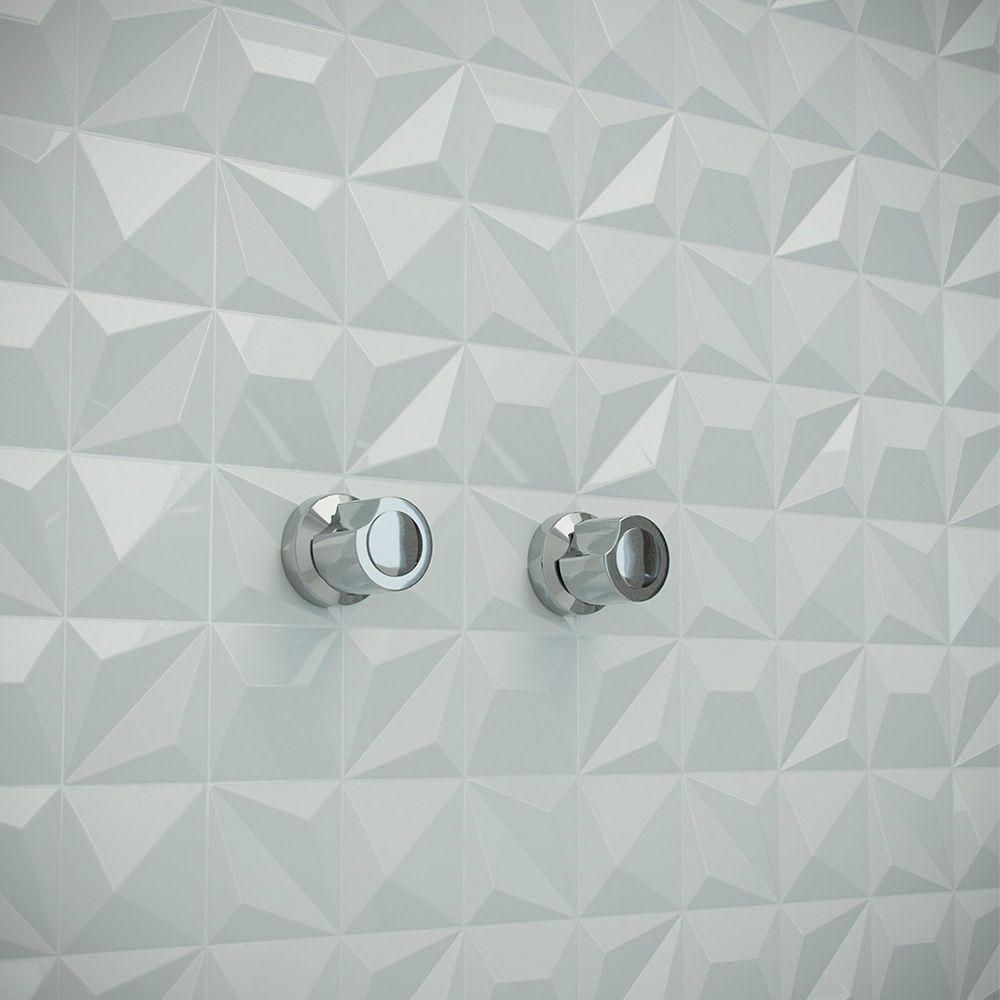 Acabamento Para Registro Blukit C40 Cromado - 3