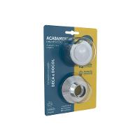 Acabamento Para Registro Blukit C40 Cromado - 2