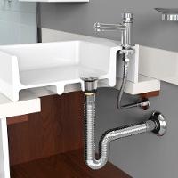 Válvula Para Lavatório Clique Blukit 101643 Cromado - 2