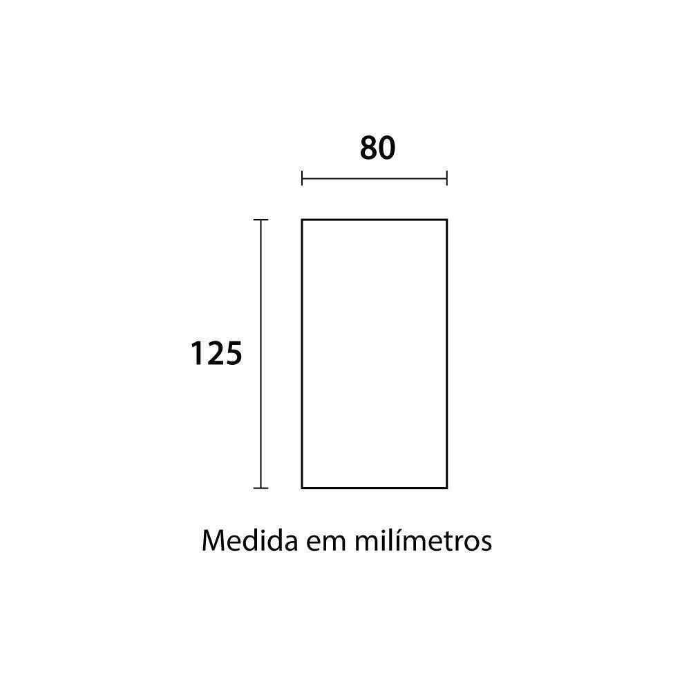 Spot De Sobrepor Recuado Blumenau Clean Para Lâmpada Mr16 Gu10 Quadrado Bivolt Branco - 2