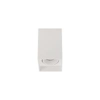 Spot De Sobrepor Recuado Blumenau Clean Para Lâmpada Mr16 Gu10 Quadrado Bivolt Branco - 1