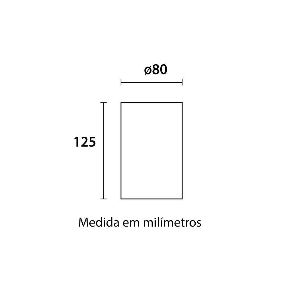 Spot De Sobrepor Recuado Blumenau Clean Para Lâmpada Mr16 Gu10 Redondo Bivolt - 3